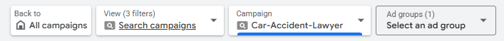 campaign filter